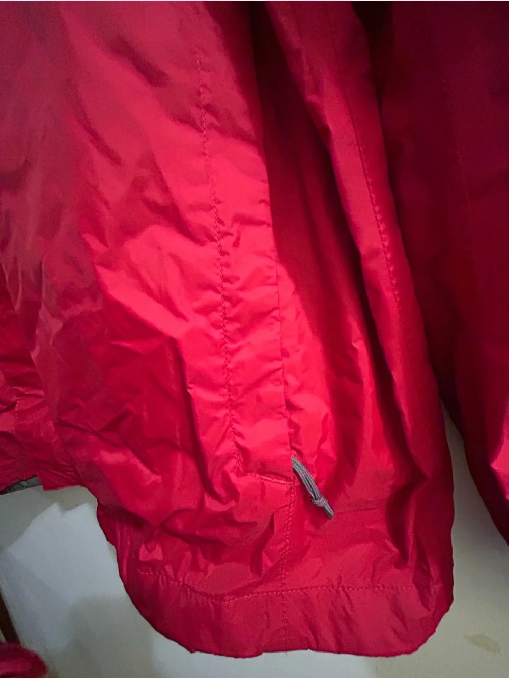 Columbia Men’s Omnitech Waterproof & Breathable Red Hooded Zip Jacket, Sz XXL